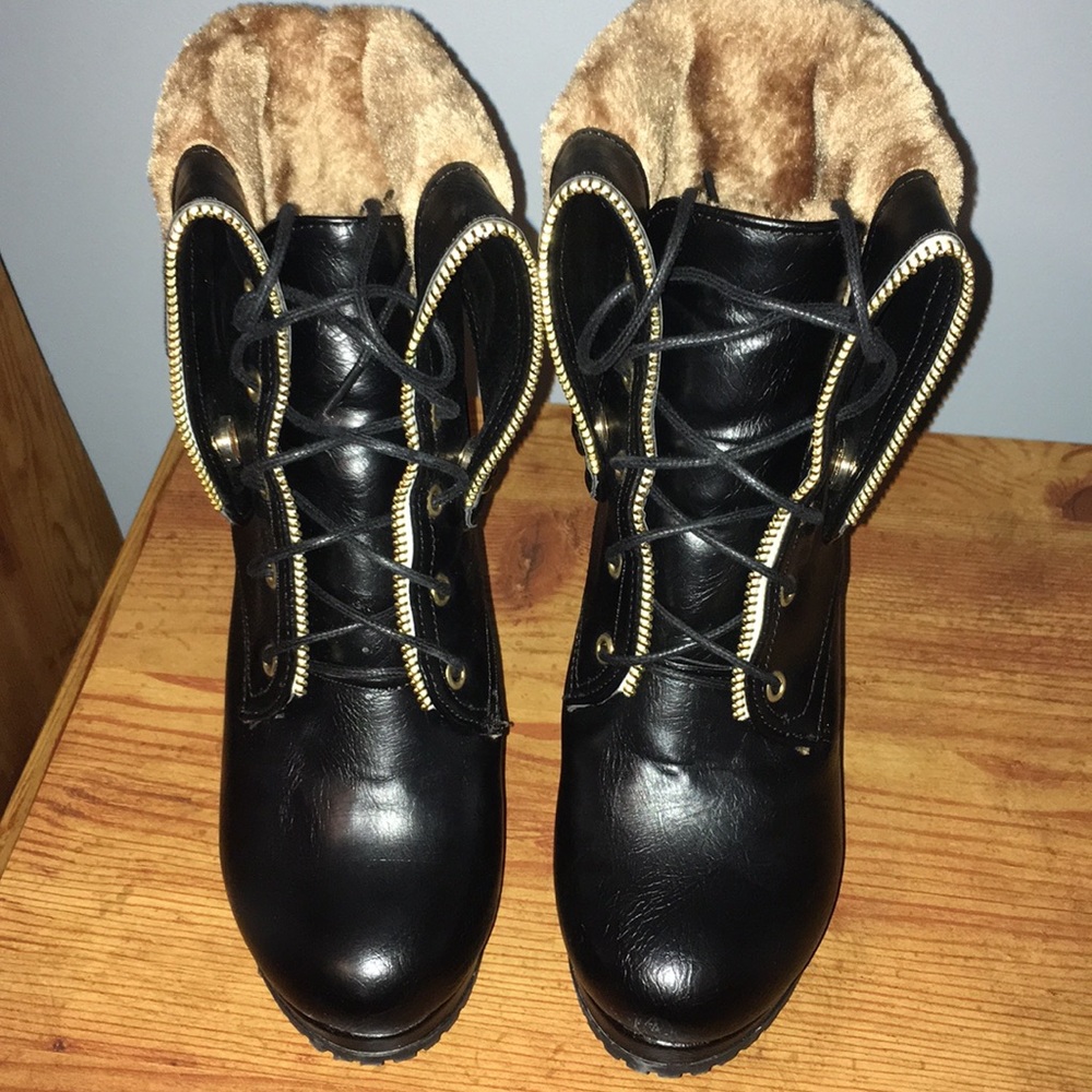 High Heeled Ankle Boots for Women